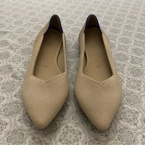 ROTHY'S The Point Cream/Tan Size 10